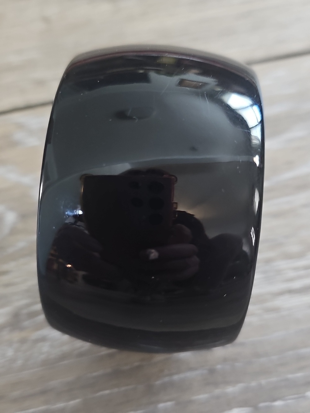 Kenneth Jay Lane Art Deco-Style Wide Cuff Braclet, Enamel & Rhinestone Medallion - Picture 12 of 15